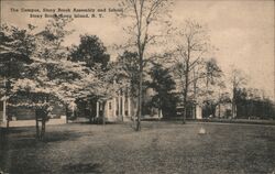 Stony Brook Assembly and School Campus, Long Island, NY Postcard