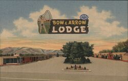 Bow & Arrow Lodge, Albuquerque, New Mexico Postcard Postcard Postcard