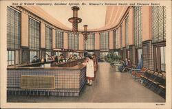 Hall of Waters' Dispensary Postcard