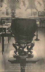 Very Old Japanese Temple Gong, Morse Museum Postcard