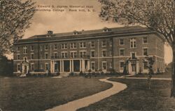 Edward S. Joynes Memorial Hall, Winthrop College, Rock Hill, SC South Carolina Postcard Postcard Postcard