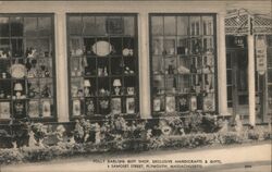 Polly Darling Gift Shop, Plymouth, MA Postcard