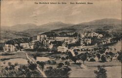 Northfield School for Girls, East Northfield, Mass. Postcard