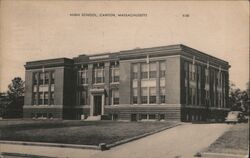 Canton High School, Canton, Massachusetts Postcard Postcard Postcard