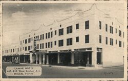 Lamar Hotel, Orlando, Florida Postcard Postcard Postcard