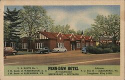 Penn-Daw Hotel Postcard