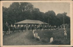 Camp Shaw-Mi-Del-Eca Overnight Ride, Lewisburg, WV Postcard