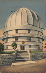 McDonald Observatory of the University of Texas Postcard