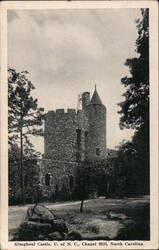 Gimghoul Castle, University of North Carolina, Chapel Hill Postcard