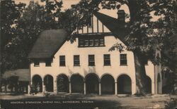 Memorial Gymnasium, Fairfax Hall, Waynesboro, Virginia Postcard Postcard Postcard