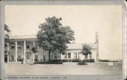 Dearborn Country Club, Aurora, Indiana Postcard Postcard Postcard