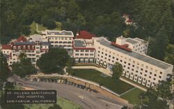 St. Helena Sanitarium and Hospital, Sanitarium, CA Postcard