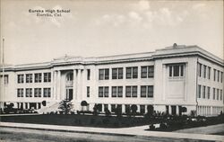 Eureka High School, Eureka, California Postcard