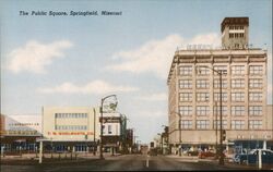 Heers Department Store, Public Square, Springfield, MO Missouri Postcard Postcard Postcard