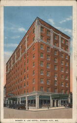 Robert E. Lee Hotel, Kansas City, MO Postcard