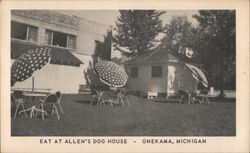 Allen's Dog House, Onekama, Michigan Postcard Postcard Postcard