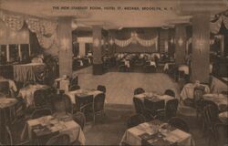 Hotel St. George, Brooklyn, NY - The New Stardust Room New York Postcard Postcard Postcard