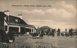 Community House, Ocean Beach, New York Postcard