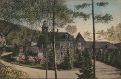 Valeria Home Main Building, Oscawana, NY Postcard