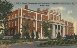 Lafayette College, Markle Hall, Easton, PA Pennsylvania Postcard Postcard Postcard