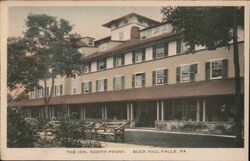 The Inn, North Front, Buck Hill Falls, PA Postcard