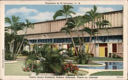 Centro obrero Humberto Romero Albergue, Puerto La Libertad Postcard