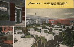 Cromer's Restaurant, Flint, Michigan Postcard