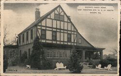 Brown's Guest Home, Macon, GA Postcard