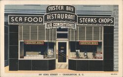 Oyster Bay Restaurant, 397 King Street, Charleston, SC South Carolina Postcard Postcard Postcard