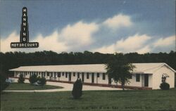 Manning Motor Court, Manning, SC South Carolina Postcard Postcard Postcard