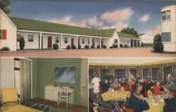 Scrafford's Motel & Restaurant, Tamaqua PA Postcard