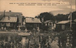 Hemmer Cabins & Cottages, Old Forge, NY, Central Adirondacks Postcard