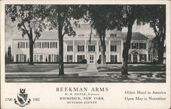 Beekman Arms, Rhinebeck, NY - Oldest Hotel in America Postcard