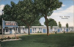 Shady-Lane Motel, West Kearney, Nebraska Postcard