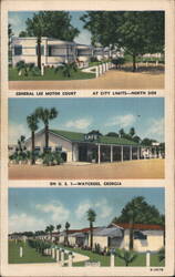 General Lee Motor Court, Waycross, Georgia Postcard