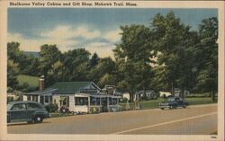 Shelburne Valley Cabins and Gift Shop Massachusetts Postcard Postcard Postcard