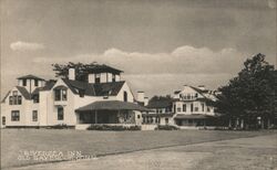 Riversea Inn, Old Saybrook, CT - Linen Postcard Postcard