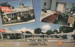 Motel Bon-Ette, Statesboro, Georgia Postcard Postcard Postcard