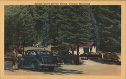 Summit Grove Service Station, Palomar Mountains, CA Postcard