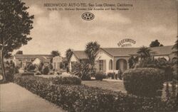 Beechwood Aut-O-Tel Postcard