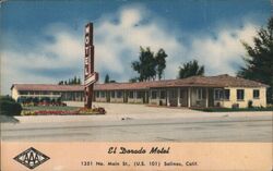 El Dorado Motel Postcard