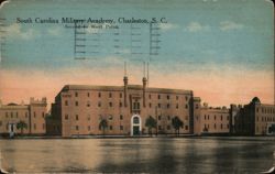 South Carolina Military Academy, Charleston, SC - Second to West Point Postcard Postcard Postcard