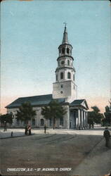 St. Michael's Church, Charleston SC South Carolina Postcard Postcard Postcard