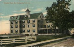 Wentworth's Hotel, Kennebunk Beach, Maine, 1902 Postcard Postcard Postcard