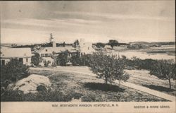 Gov. Wentworth Mansion, Newcastle, NH New Castle, NH Postcard Postcard Postcard