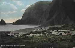 Leper Settlement, Kalaupapa, Molokai, Hawaii Postcard