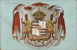 Royal Hawaiian Coat of Arms Postcard