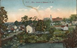 Hilo, Island of Hawaii: Panoramic Town View Postcard