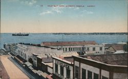 Hilo Bay from Masonic Temple, Hawaii Postcard