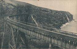 Maula Bridge on the Hawaii Consolidated Railway Railroad (Scenic) Postcard Postcard Postcard